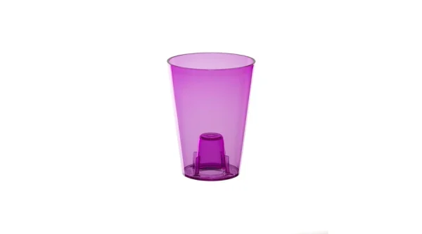 Okrugla saksija za orhideju Glaskar-providna-vise boja - Image 3