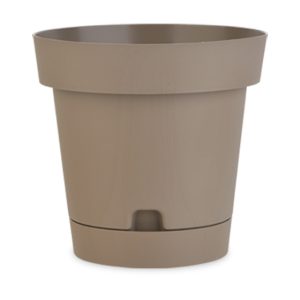 Okrugla saksija sa zakacenim podmetacem "Golub"