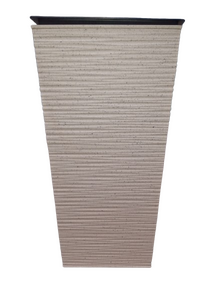 Visoka cetvrtasta saksija "Kika"18x18 h36cm